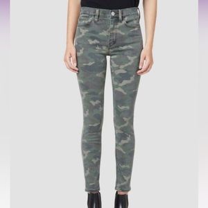 Hudson High Rise Camo Print Jean size 29